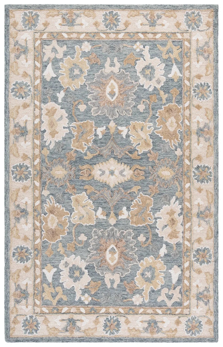 Safavieh Ebony 4'-0" x 6'-0" Rug in Grey / Beige