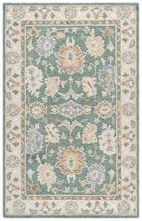 Safavieh Ebony 4'-0" x 6'-0" Rug in Green / Beige