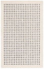 Safavieh Ebony 4'-0" x 6'-0" Rug in Ivory / Black