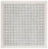 Safavieh Ebony 6'-0" x 6'-0" Rug in Ivory / Black