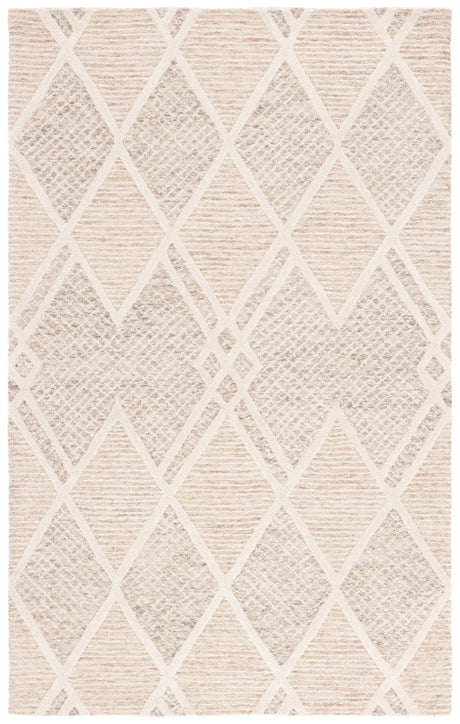 Safavieh Ebony 4'-0" x 6'-0" Rug in Beige / Ivory