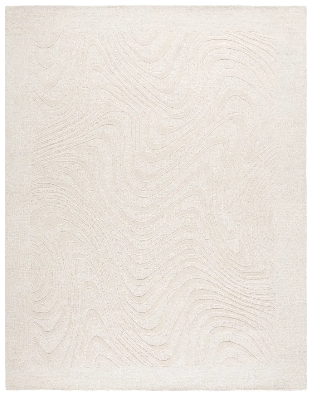 Safavieh Ebony 8'-0" x 10'-0" Rug in Ivory