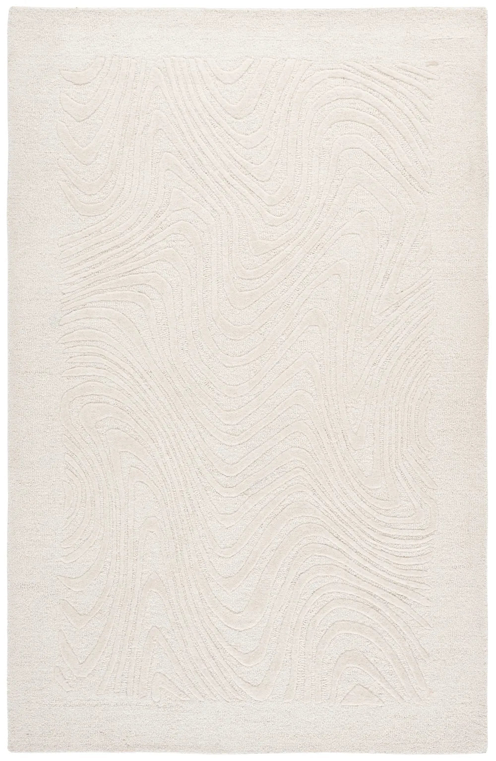 Safavieh Ebony 5'-0" x 8'-0" Rug in Ivory