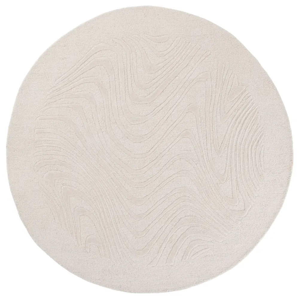 Safavieh Ebony 6'-0" x 6'-0" Rug in Ivory