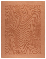 Safavieh Ebony 8'-0" x 10'-0" Rug in Rust