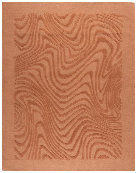 Safavieh Ebony 8'-0" x 10'-0" Rug in Rust