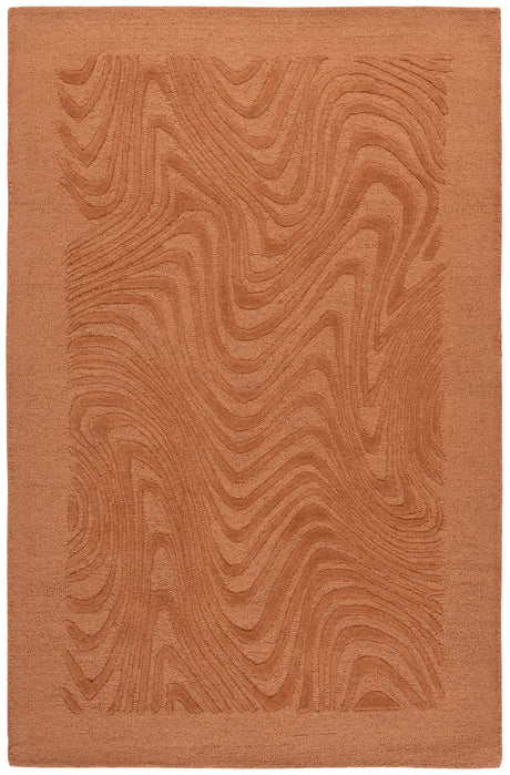 Safavieh Ebony 5'-0" x 8'-0" Rug in Rust