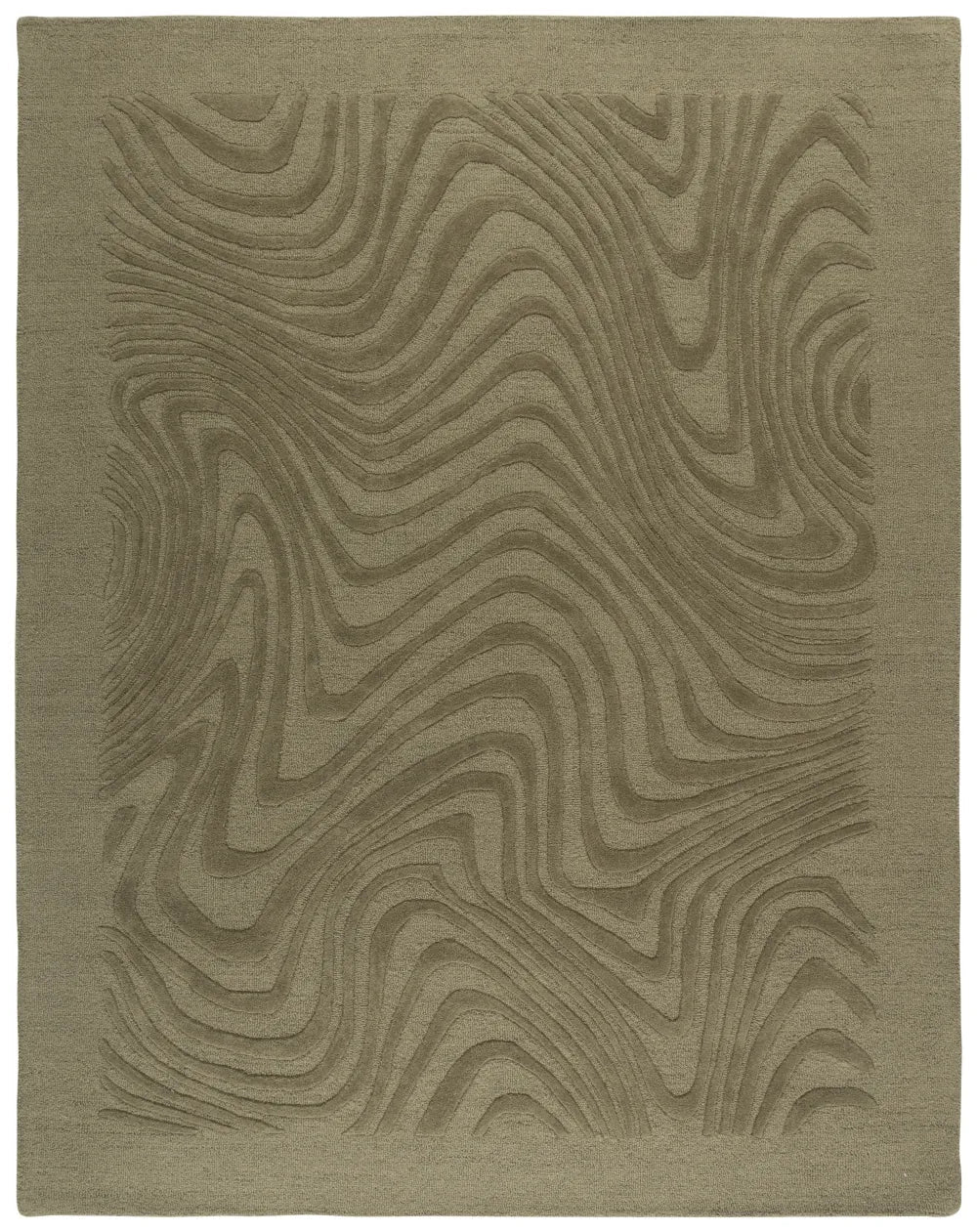 Safavieh Ebony 8'-0" x 10'-0" Rug in Green