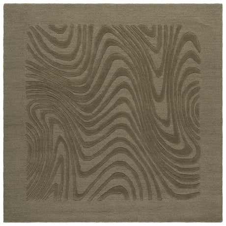 Safavieh Ebony 6'-0" x 6'-0" Rug in Green