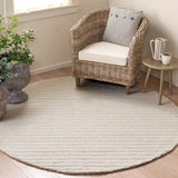 Safavieh Ebony 6'-0" x 6'-0" Rug in Ivory