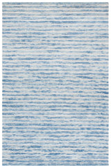 Safavieh Ebony 4'-0" x 6'-0" Rug in Light Blue / Ivory