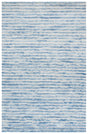 Safavieh Ebony 4'-0" x 6'-0" Rug in Light Blue / Ivory