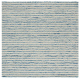 Safavieh Ebony 6'-0" x 6'-0" Rug in Light Blue / Ivory