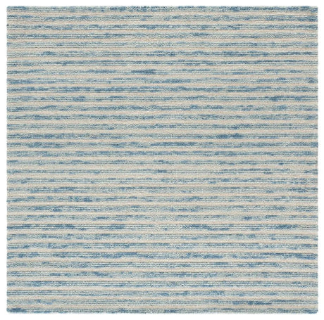 Safavieh Ebony 6'-0" x 6'-0" Rug in Light Blue / Ivory