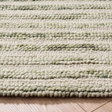 Safavieh Ebony 6'-0" x 6'-0" Rug in Light Green / Ivory