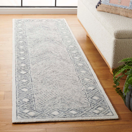 Safavieh Ebony Ebn801F Grey/Ivory Rug - Safavieh - ebn801f - 28