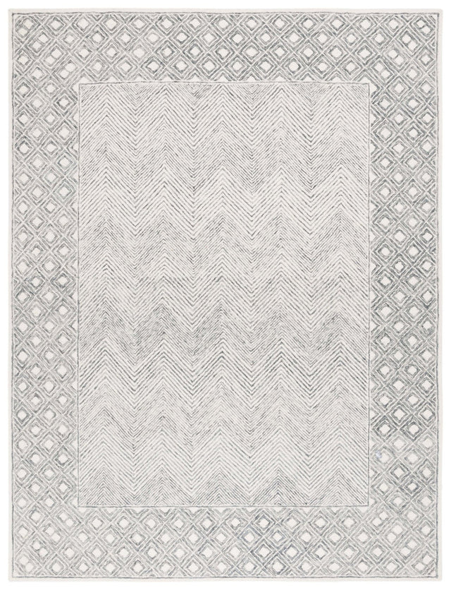 Safavieh Ebony Ebn801F Grey/Ivory Rug - Safavieh - ebn801f - 28