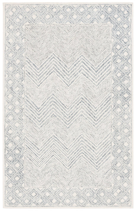 Safavieh Ebony Ebn801F Grey/Ivory Rug - Safavieh - ebn801f - 3