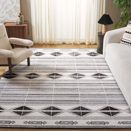 Safavieh Ebony Ebn803A Ivory/Grey Rug - Safavieh - ebn803a - 28