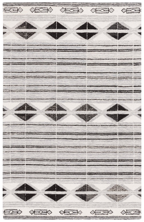 Safavieh Ebony Ebn803A Ivory/Grey Rug - Safavieh - ebn803a - 3