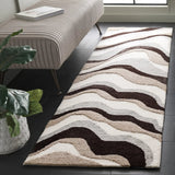 Safavieh Ebony 2'-3" x 8'-0" Rug in Ivory / Grey
