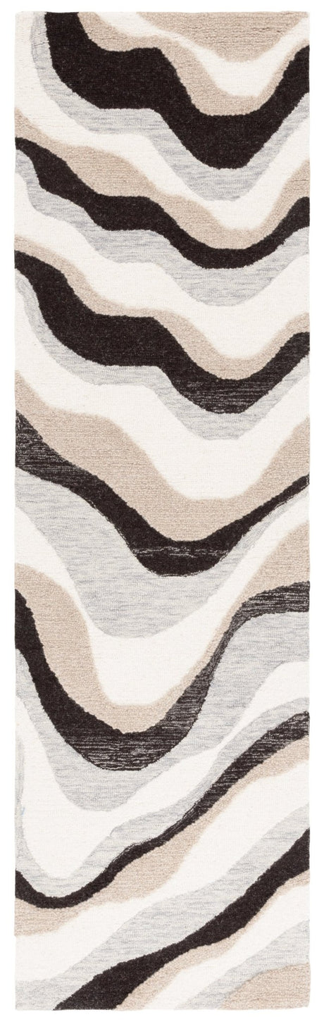 Safavieh Ebony Ebn804A Ivory/Grey Rug - Safavieh - ebn804a - 28