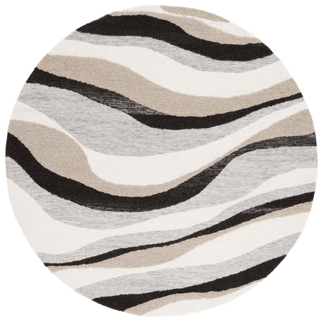 Safavieh Ebony Ebn804A Ivory/Grey Rug - Safavieh - ebn804a - 6r