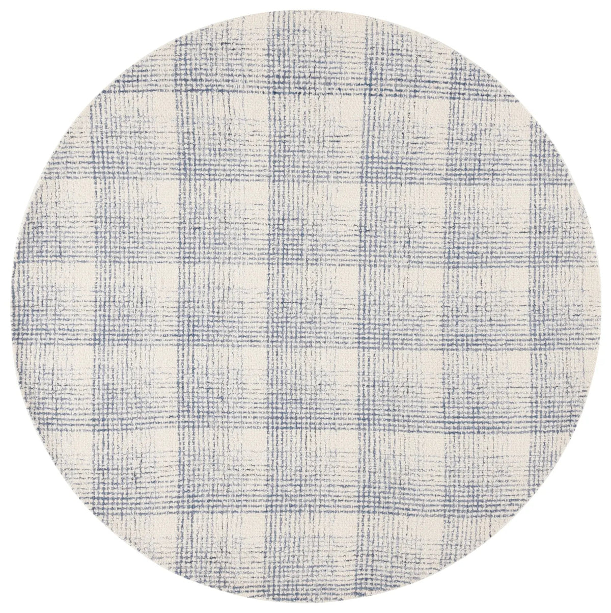 Safavieh Ebony 6'-0" x 6'-0" Rug in Ivory / Blue