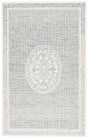 Safavieh Ebony 4'-0" x 6'-0" Rug in Grey / Ivory