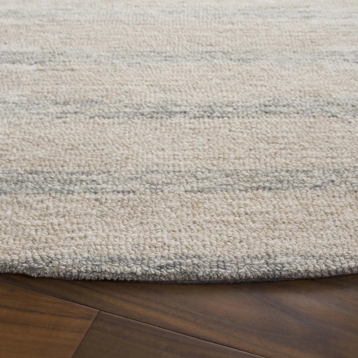 Safavieh Ebony 6'-0" x 6'-0" Rug in Beige / Grey