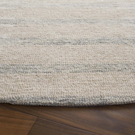 Safavieh Ebony 6'-0" x 6'-0" Rug in Beige / Grey