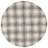 Safavieh Ebony 6'-0" x 6'-0" Rug in Ivory / Black