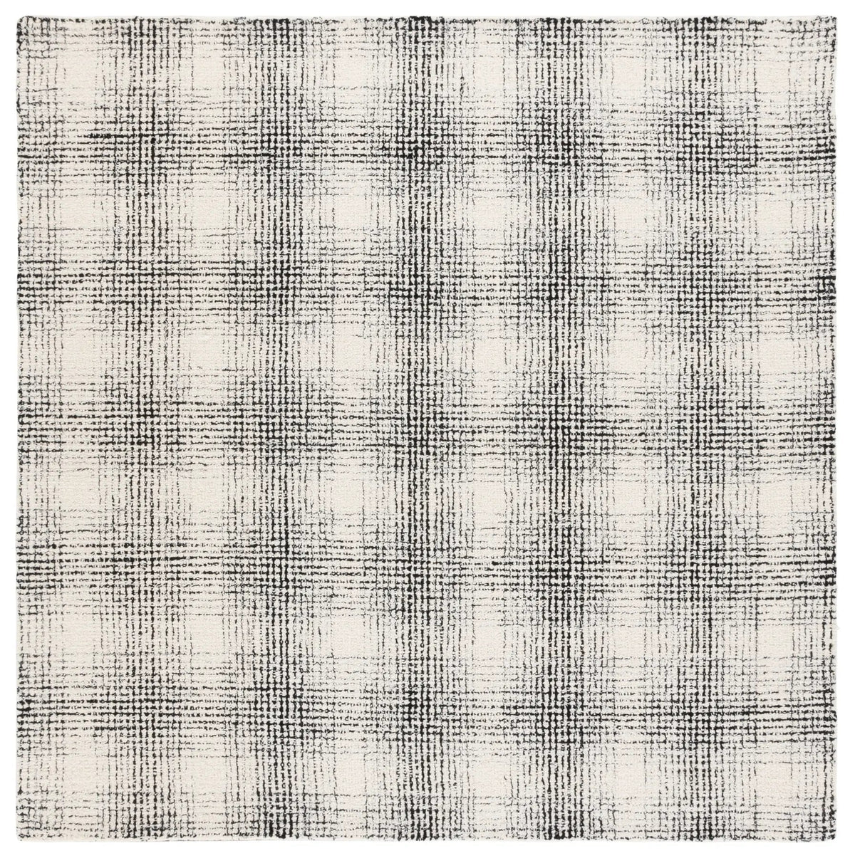 Safavieh Ebony 6'-0" x 6'-0" Rug in Ivory / Black