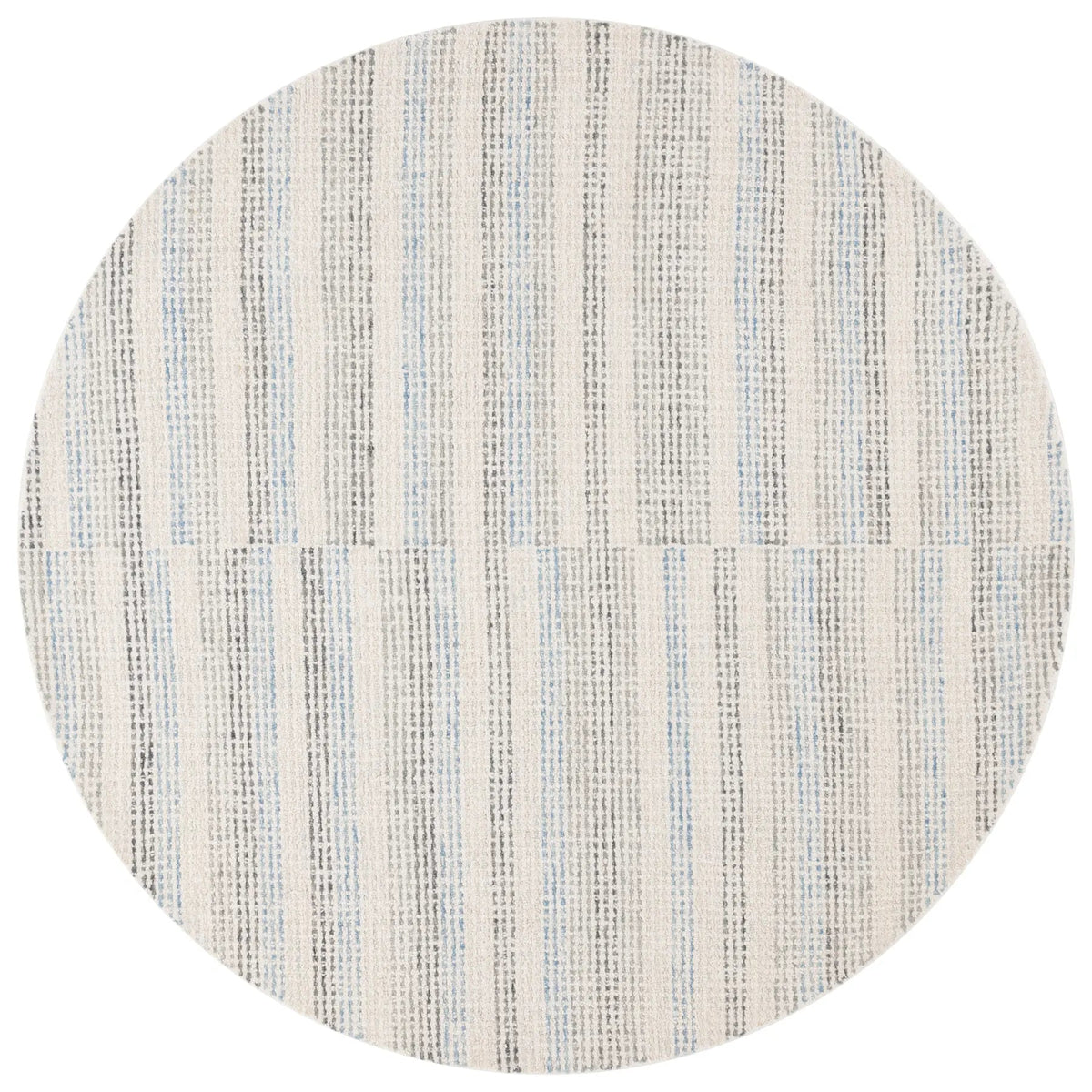 Safavieh Ebony 6'-0" x 6'-0" Rug in Ivory / Blue