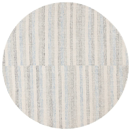 Safavieh Ebony 6'-0" x 6'-0" Rug in Ivory / Blue