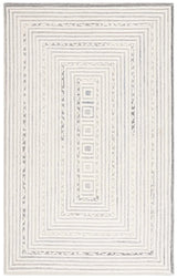 Safavieh Ebony 4'-0" x 6'-0" Rug in Ivory / Grey