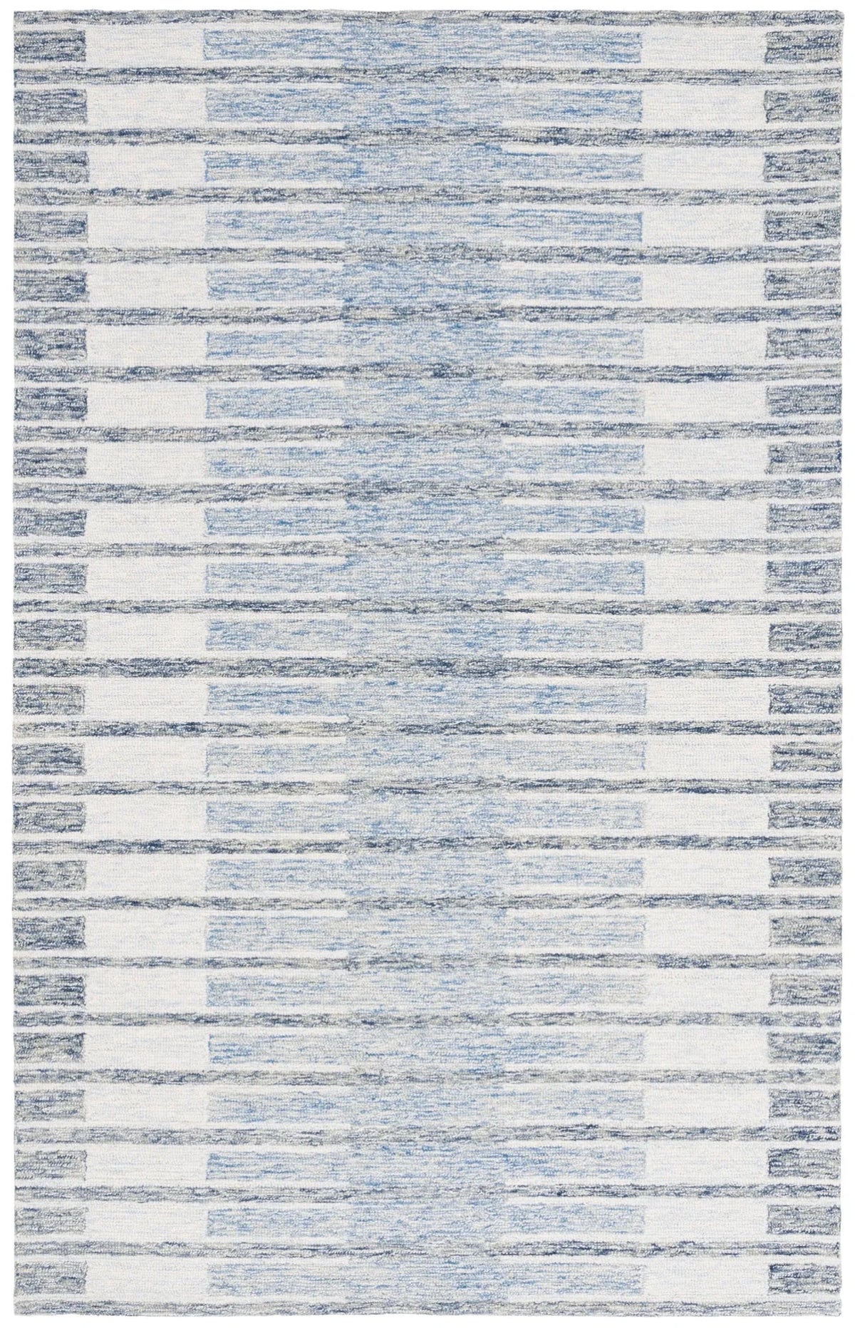 Safavieh Ebony 4'-0" x 6'-0" Rug in Ivory / Blue