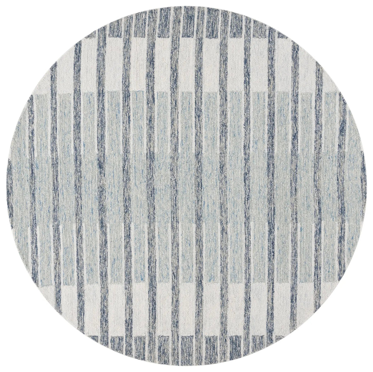 Safavieh Ebony 6'-0" x 6'-0" Rug in Ivory / Blue