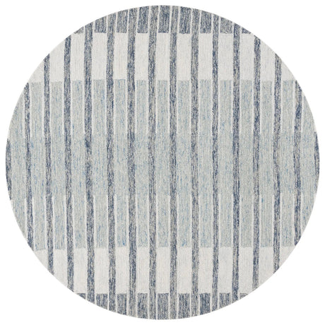 Safavieh Ebony 6'-0" x 6'-0" Rug in Ivory / Blue