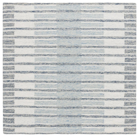 Safavieh Ebony 6'-0" x 6'-0" Rug in Ivory / Blue