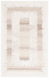 Safavieh Ebony 4'-0" x 6'-0" Rug in Ivory / Brown