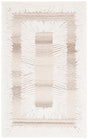 Safavieh Ebony 4'-0" x 6'-0" Rug in Ivory / Brown