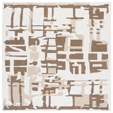 Safavieh Ebony 6'-0" x 6'-0" Rug in Ivory / Brown