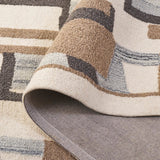 Safavieh Ebony 4'-0" x 6'-0" Rug in Ivory / Brown