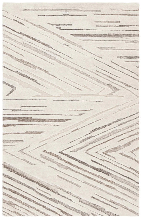 Safavieh Ebony 4'-0" x 6'-0" Rug in Ivory / Brown