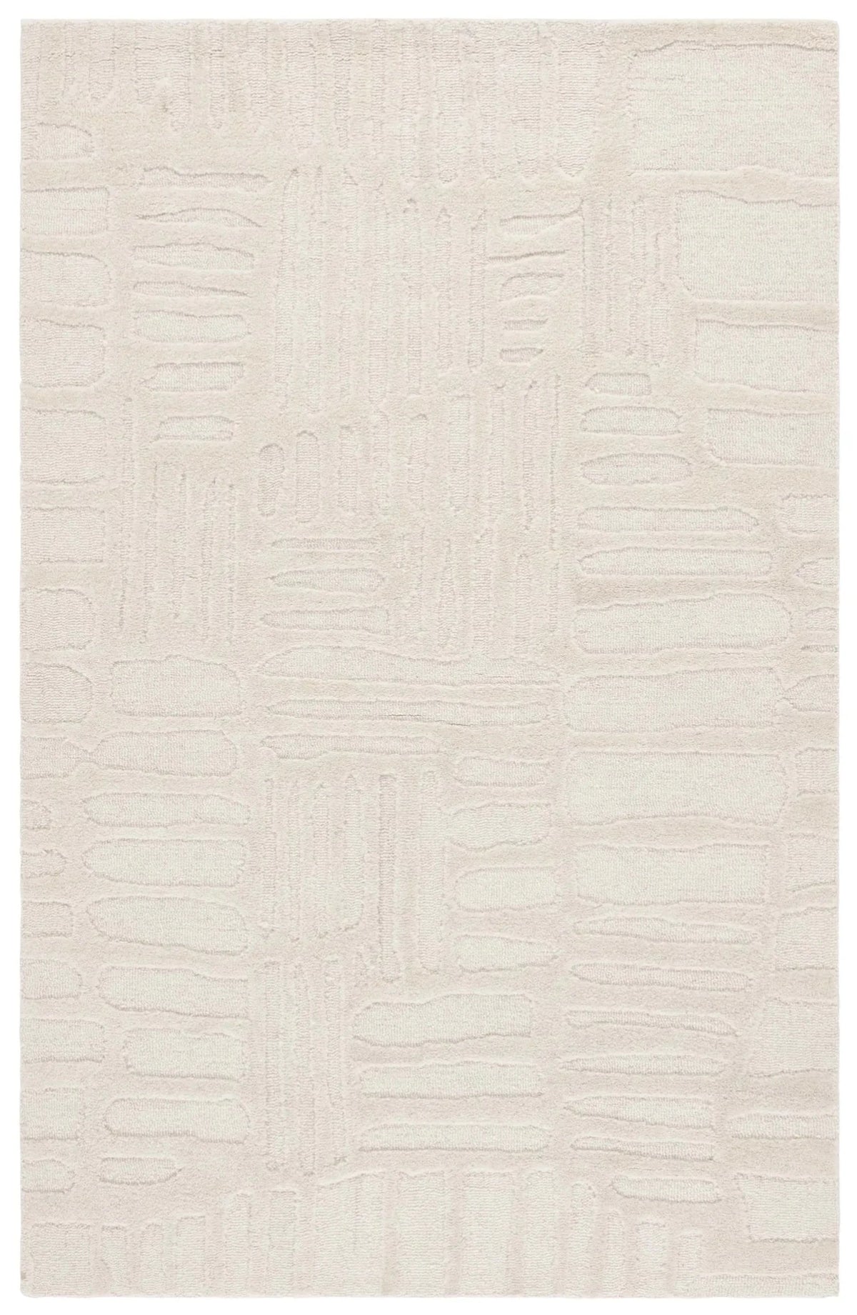 Safavieh Ebony 4'-0" x 6'-0" Rug in Ivory