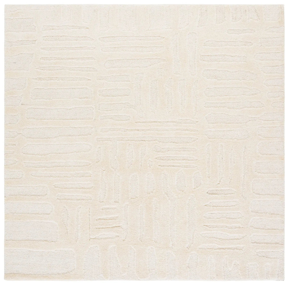 Safavieh Ebony 6'-0" x 6'-0" Rug in Ivory