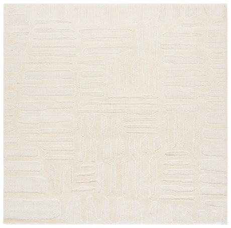 Safavieh Ebony 6'-0" x 6'-0" Rug in Ivory