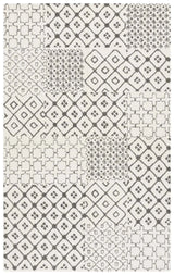 Safavieh Ebony 4'-0" x 6'-0" Rug in Ivory / Grey