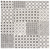 Safavieh Ebony 6'-0" x 6'-0" Rug in Ivory / Grey